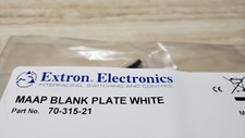 Extron MAAP Blank Plate White 70-315-21
