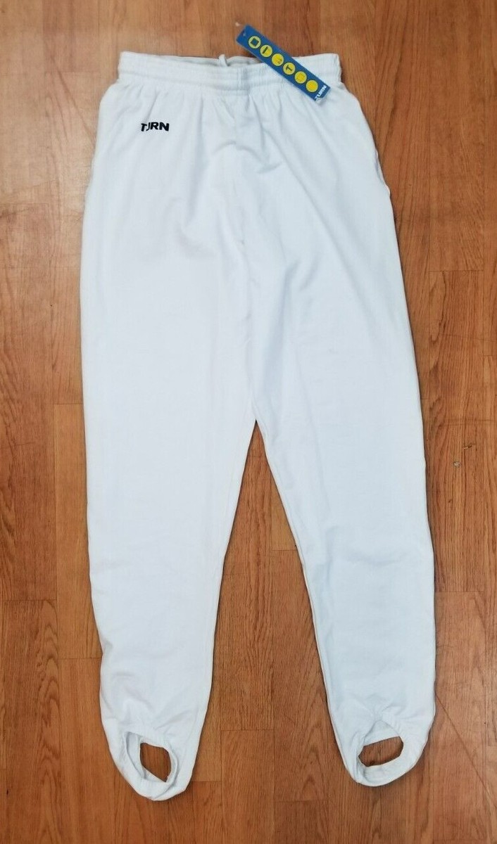 Turn Pommel Gymnastics Pants White Size Men's M