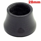 OMNI Racer WORLDS LIGHTEST Headset Conical Carbon Spacer 1-1/8" 28mm MATTE
