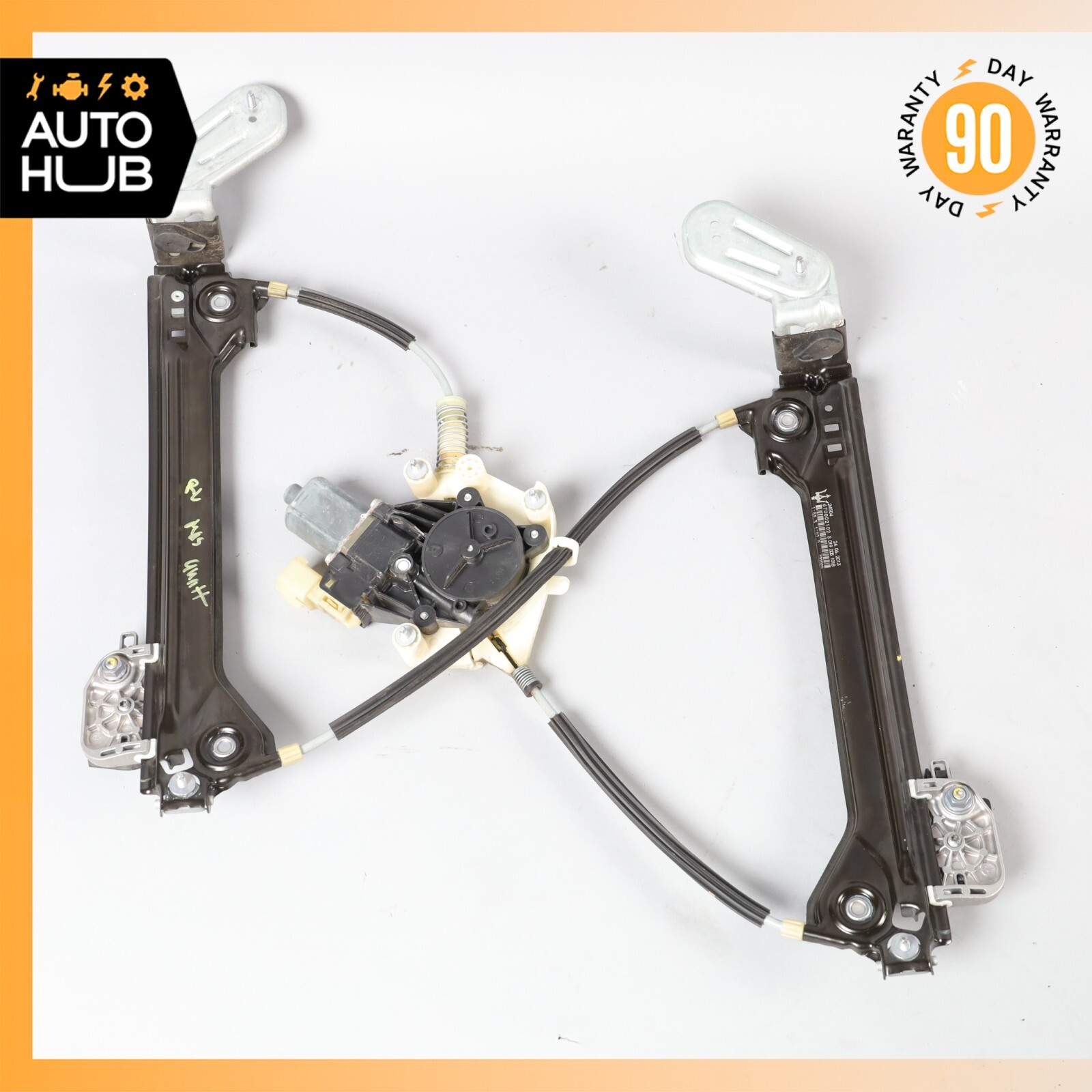 14-22 Maserati Quattroporte M156 Rear Left Side Window Regulator Motor OEM 46k