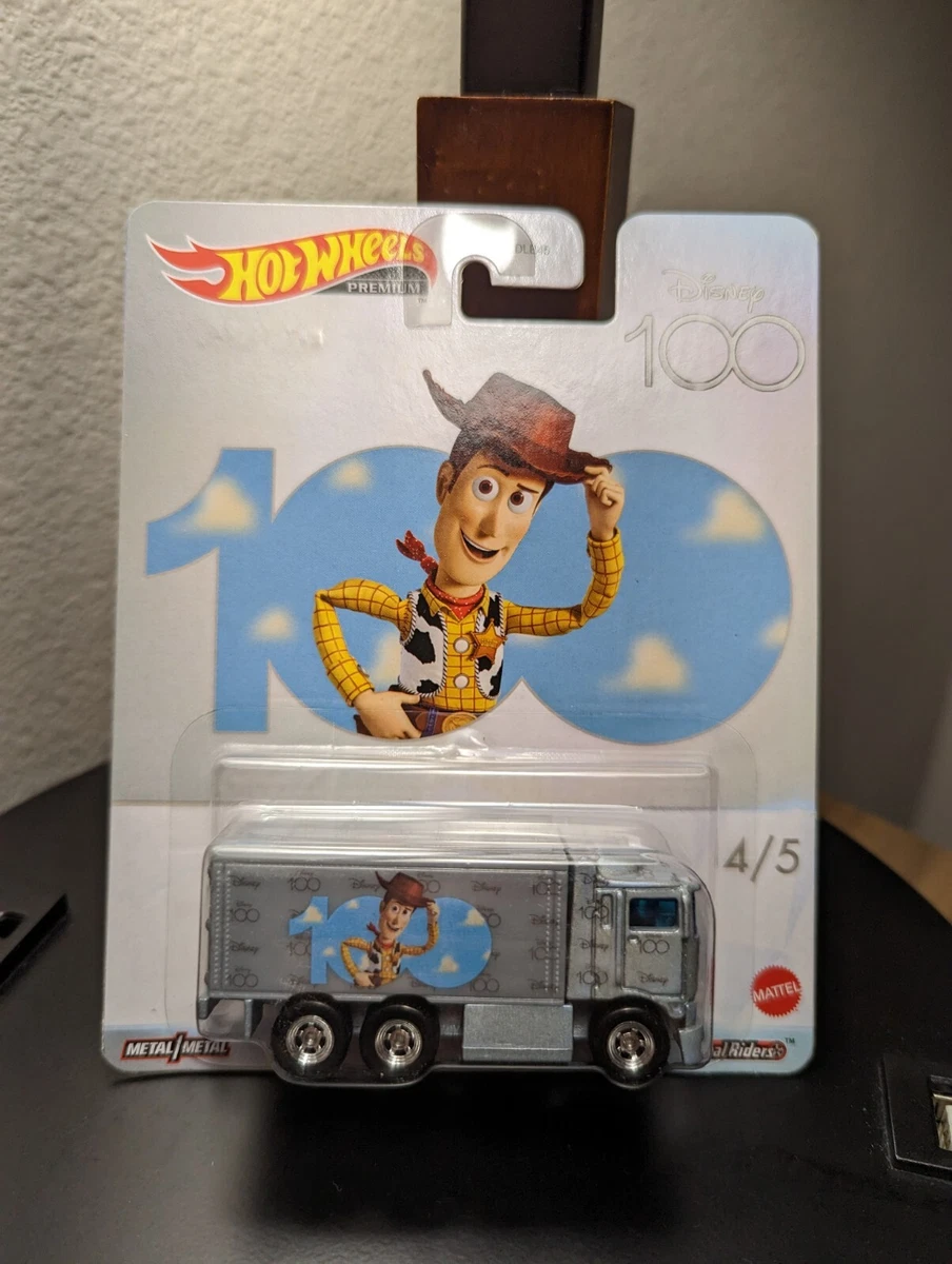 Hot Wheels Premium Disney 100 Toy Story Woody Hiway Hauler 4/5 2023 Diecast  Car