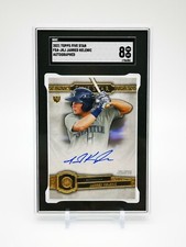 2021 Topps Five Star Baseball Jared Kelenic Gold Framed On Card Auto