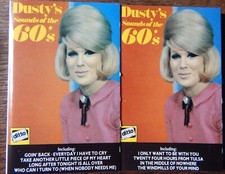 DUSTY SPINGFIELD DUSTYS SOUNDS OF THE 60s CASSETTE TAPEs DTO 10275 A  B