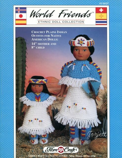 crochet indian doll patterns