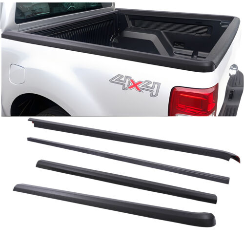 Tailgate Cover Trim Rear Protector Trim for Ford Ranger 2012-2022 Dual Cab Black - Picture 1 of 12