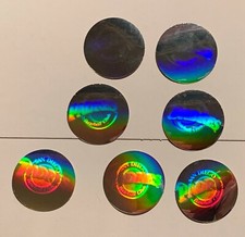 Baseball Stickers MLB Team San Diego Padres Set of 7 Holographic Stickers