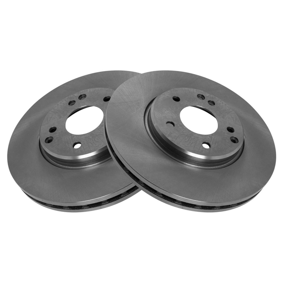 TRQ Front & Rear Ceramic Brake Pad & Rotor Kit w/ Sensors for Mercedes