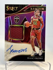 2021 Panini Select X-Factor Memorabilia Signatures /99 Isaac Okoro #XF-IOK Auto