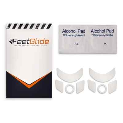 FeetGlide Skates for Roccat Kain AIMO 200 / Kain AIMO 202 Replacement Mouse Feet