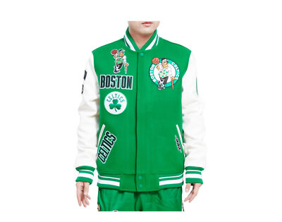 Pro Standard Boston Celtics Retro Classic Green Varsity Jacket