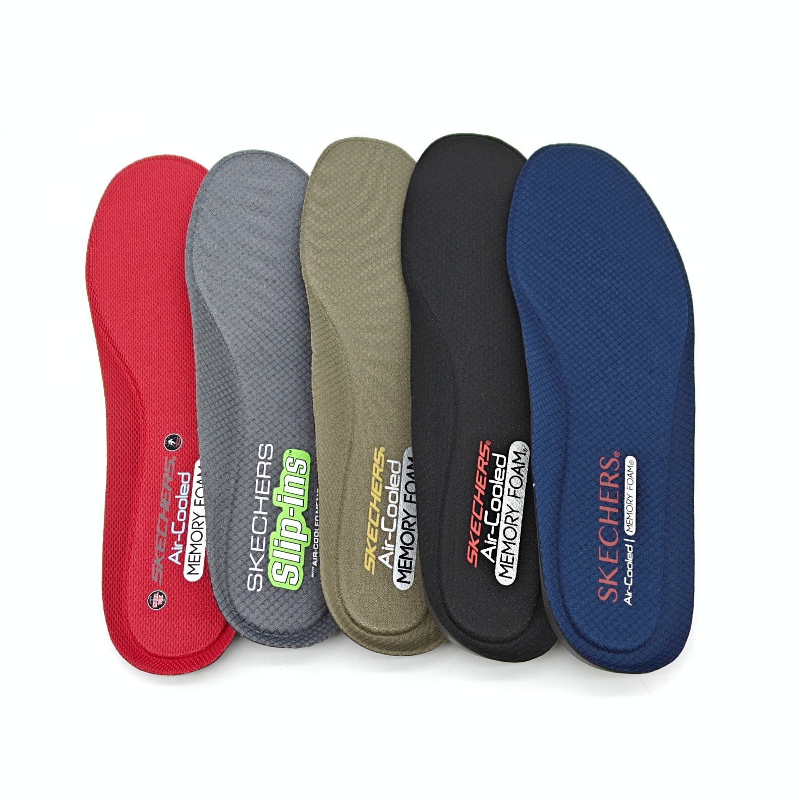 Skechers Memory Foam Air Cooled Insoles for Men US Sizes 6.5-14