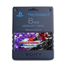 The King of Fighters 2002 PS2 Official Memory Card Unlocked 100 Completed Saves