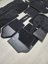 New Porsche 911 912 Targa Coupe Rs Style Black Velour Carpet Kit 1965-73