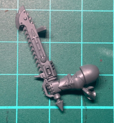 Night Lords Chainsword BITS - 40k Kill Team Nemesis Claw Chaos Space Marines