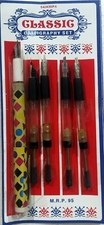 Classic Calligraphy Pen Set With 5 Different Nibs With Ink Barrel - India - 2
