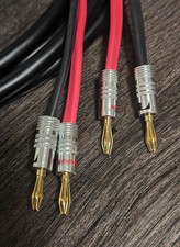 Canare 4S11 Speaker Cables 7' Pair -BEST Budget Speaker Cables! i