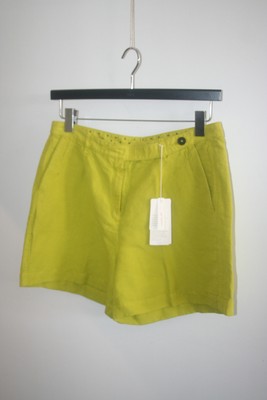 Massimo Alba - Shorts - gelbgrün - Gr. I42 - Neuware - Neupreis: Euro 200,-  