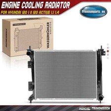 Engine Cooling Radiator for Hyundai i20 I II i20 Active 1.1 1.4 CRDI 25310C8200