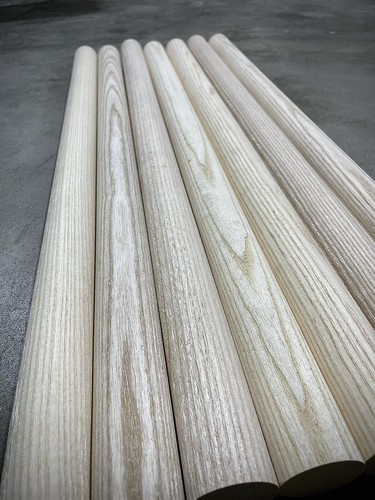 2"x36" QUALITÉ #1 CENDRES BLANCHES Nord gouette aspirateur four séché tournage bois - Photo 3/5