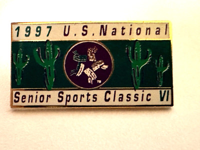 RARE 1997 MINT U.S. NATIONAL SENIOR SPORTS CLASSIC VI PIN