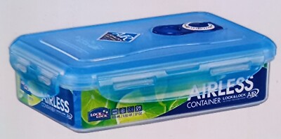 2LocknlockAirless container,HLA816 Ofen+Mikrowelle 800ml,Ent-u. Belüftungsdeckel