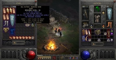 D2R Bul-Kathos' Wedding Band ring | Non-Ladder Softcore PC & Switch &  ps4 & ps5