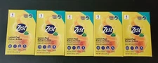 (5) Zest Lemon Peel Extract & Aloe Hydrating & Deodorizing Bar Soap 7.05oz 