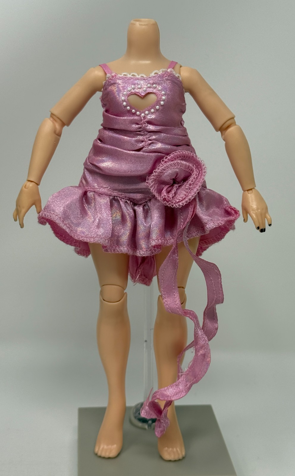 Rainbow High Shimmers Bella Parker Doll Outfit Pink Cocktail Party Mini Dress