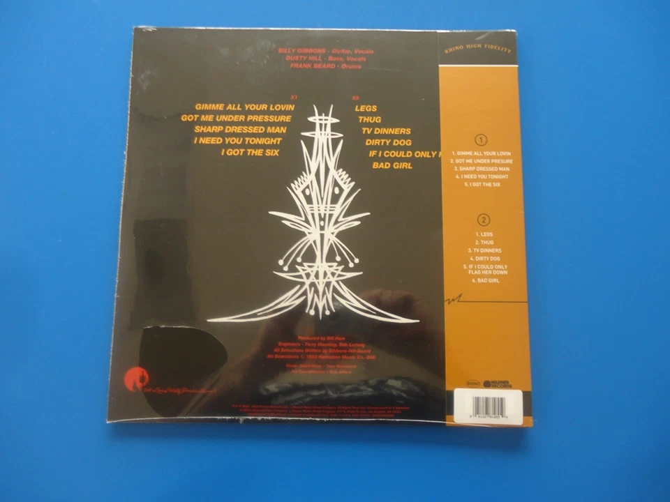 ZZ Top Eliminator LP Vinyl Record 12" - NEW  Rhino Limited Edition Gatefold 2025 - Image 3 of 4