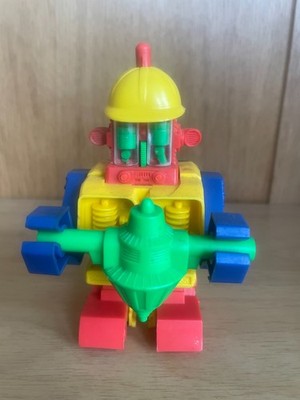 RAR Topper Ding-A-Lings 'CONSTRUCTO' Roboter Made in Hong Kong 1970