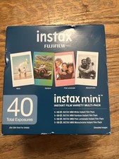 FUJIFILM INSTAX MINI VARIETY FILM PACK OF 40 BRAND NEW