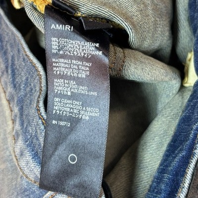 AMIRI Mx1 Clay indigo black Jeans size 29 | eBay