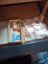 Vintage Vogue Dolls Ginny Muffie Travel Suitcase Overnight Accessory Set