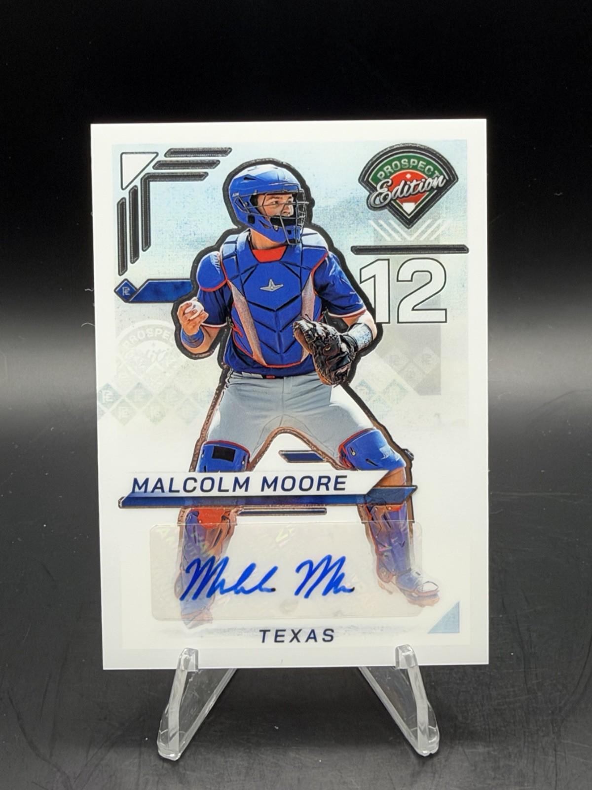 2025 Panini Prospect Edition - Malcolm Moore #89 Holo Signatures (AU, RC)