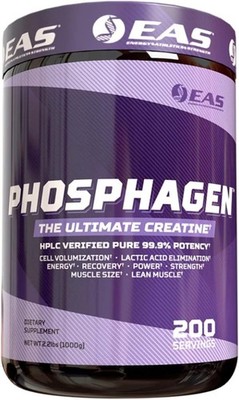 EAS Phosphagen Ultimate Creatine Powder | Power, Strength, Muscle Size, & Cell