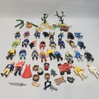 Mixed Lot Geobra - Playmobil 29 Figures And Accessories And Pieces Vintage Parts