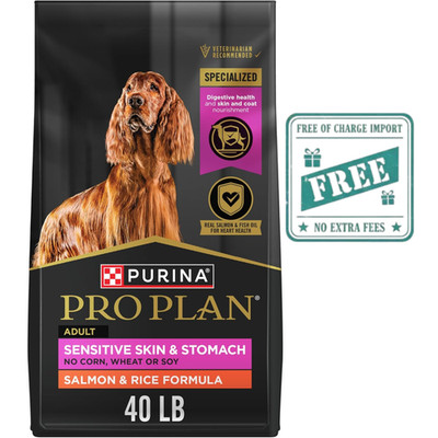 Purina Pro Plan Sensitive Skin & Stomach Salmon & Rice Formula Dry Dog Food40Lbs