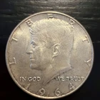 1964 JFK Kennedy Half Dollar 90% Silver