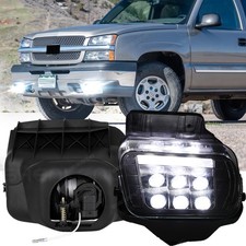 2x Led Driving Fog Lights Drl For 03-2006 Chevy Silverado Avalanche White Bright 2x Led Driving Fog Lights Drl For 03-2006 Chevy Silverado Avalanche White Bright