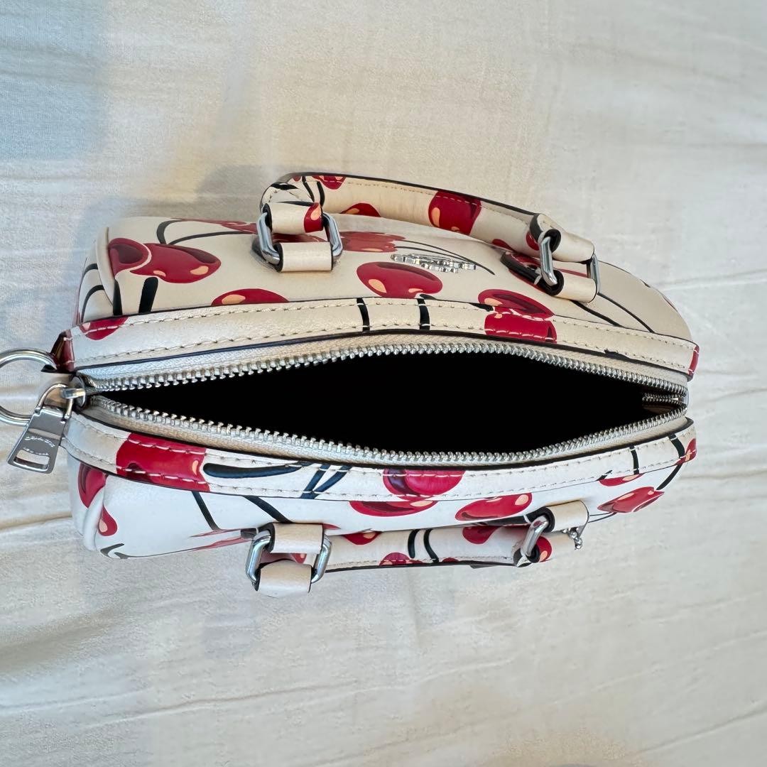 Coach Cherry Pattern Mini Shoulder Bag Crossbody,… - image 11