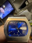 Vintage Seiko DX 6106-5467 Automatic Men’s Watch – Blue Dial, Stainless Steel