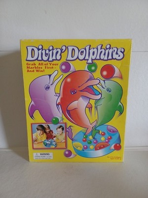 Very Rare Divin  Dolphins Game - by Pressman.   Percent Complete. Read Descrip.