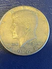 1968 D Kennedy Half Dollar 40% Silver, Circulated, 50c Coin, Denver Mint