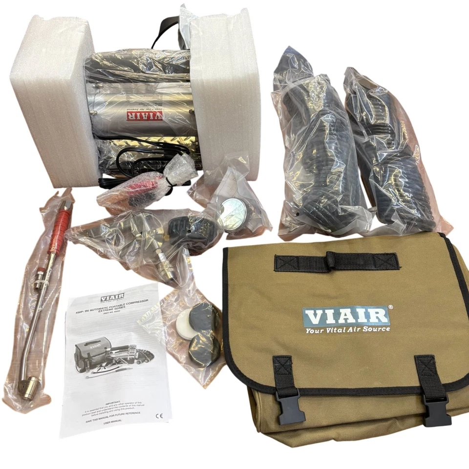 Kit de compresor de aire portátil automático VIAIR 450P-RV Foto 2 de 3