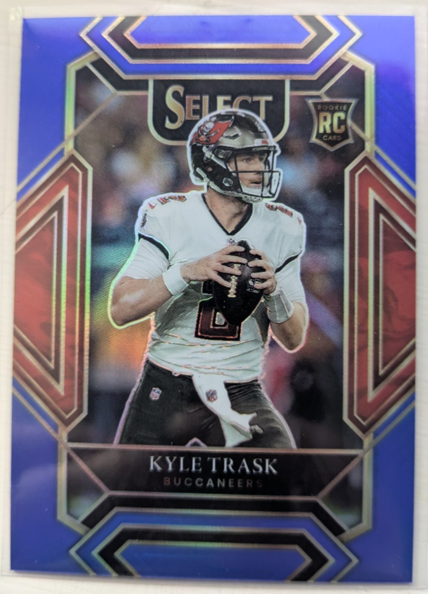 Kyle Trask-2021 Panini Select Club Level  #263 Blue Prizm 71/99 RC SSP