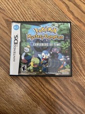 Pokemon Mystery Dungeon Explorers of Time Nintendo DS, 2008 Case Man No Game