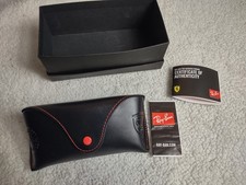 Ray Ban Ferrari Universal Black Soft Case for Sunglasses  Eyeglasses