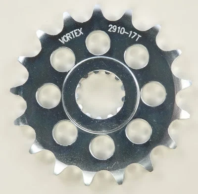 Roda dentada Vortex frontal de aço 525 2910-17 17T 2910-17 57-4040 1212-0421 - Imagem 2 de 4