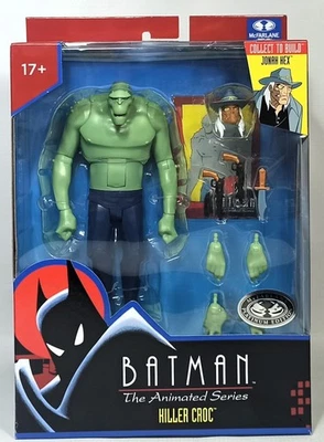 McFARLANE DC DIRECT BATMAN ANIMATED SERIES KILLER CROC CHASE 7'' ACTION FIGURE - Image 1 of 4