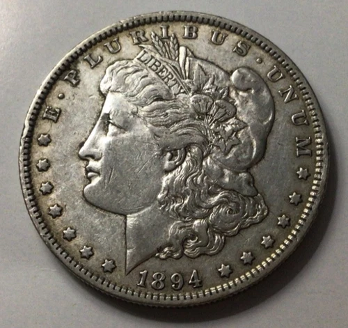 1894-O Morgan Silver Dollar $1, Extremely Fine XF. F25